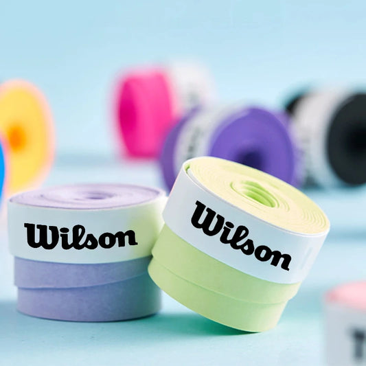 Wilson Sticky Overgrip For Beach Tennis Racket Padle Pickleball Tennis Badminton Racket PRO Series 15Pcs
