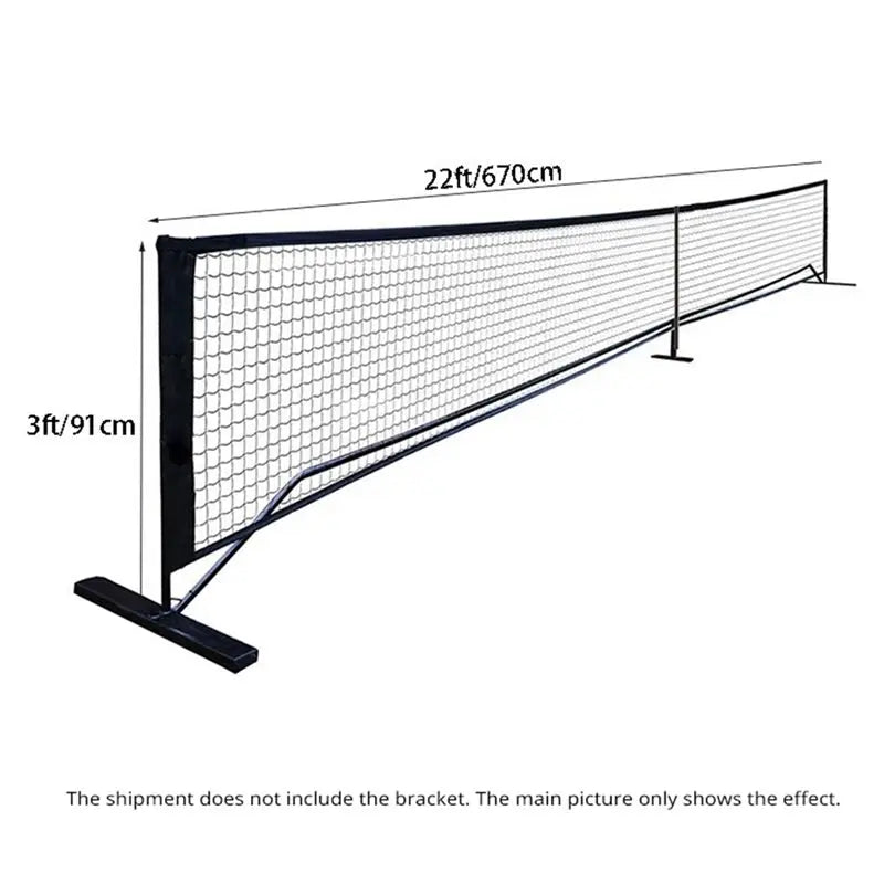 [NEW!ABKG】 Portable Pickleball Net 22Ft Adjustable Indoor Outdoor Pickle Ball Net For Backyard Schools Community Centers