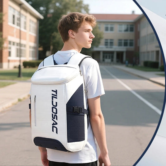 Unisex Padel Pickleball Racquet Backpack Waterproof Large Capacity Badminton Pickleball Racket Bag Pickleball Padel Sports Bag